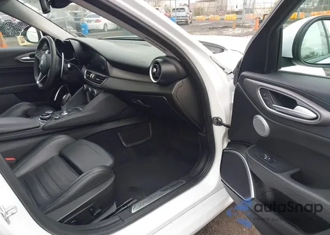 2018 Alfa Romeo Giulia Ti Sport Awd from USA, damaged, VIN ZARFAEEN8J7597356